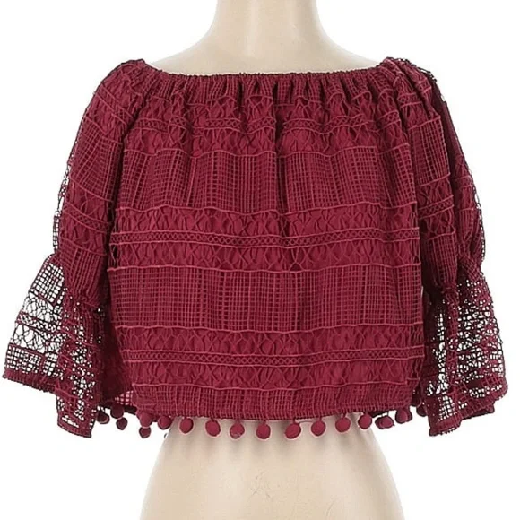 NWT Tularosa Alexa Top in Dusted Berry - Picture 2 of 6